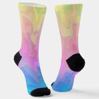 Squiggly Gradient Socks