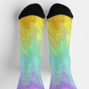 Squiggly Gradient Socks