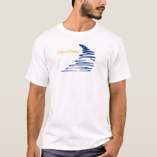 Squiggly Lines_California Dreamin' t-shirt