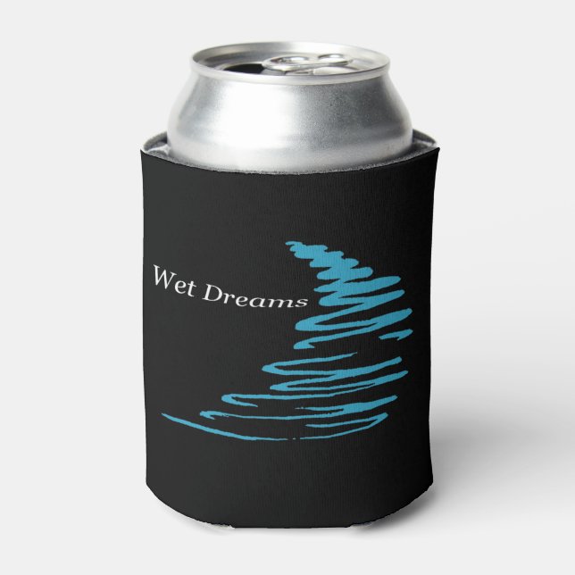 Squiggly Lines_Wet Dreams_Beverage Cosy Can Cooler (Can Front)