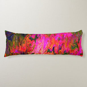 Squiggly psychedelic black light fun....... body cushion