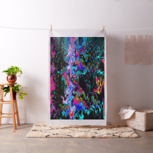 Squiggly psychedelic moments...... fabric