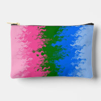 Squiggly Trippy Abstract Omniromantic Pride Flag