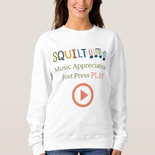 SQUILT LIVE! Women's Sweatshirt (Front)