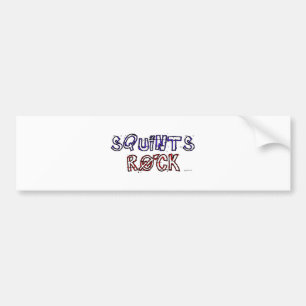 Squints Rock! Bumper Sticker