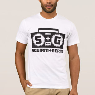 Squirm and Germ Official Boombox Logo T-Shirt
