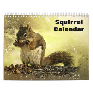 Squirrel 2026 calendar