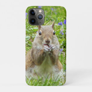 Squirrel Amongst Wild Violets Case-Mate iPhone Case