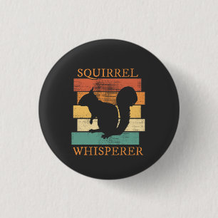 Squirrel Animal Forest Retro 3 Cm Round Badge