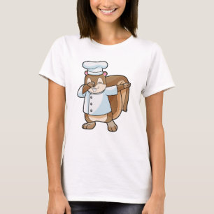 Squirrel as Cook with Cooking apron T-Shirt