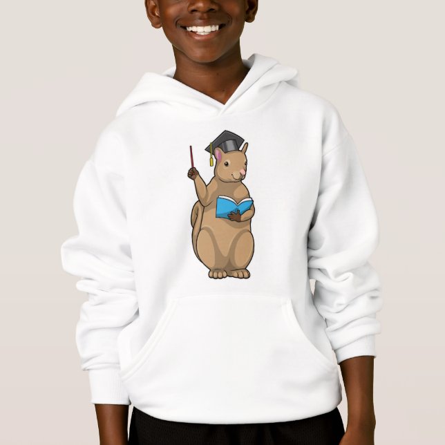 Squirrel as Teacher with Book (Front)