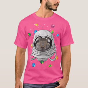Squirrel Astronaut Animal Deep In Space Cosmic Uni T-Shirt