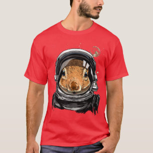 Squirrel Astronaut Space Eploration Astronomy Love T-Shirt