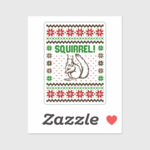 Squirrel Attacks The Griswold Family Ugly Sweater 