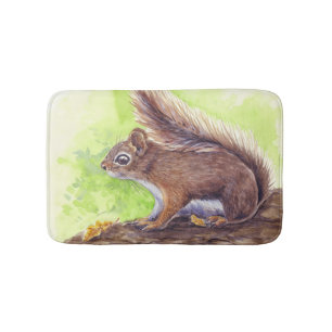 Squirrel Bath Mat
