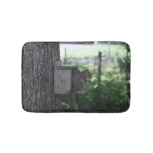 Squirrel Bath Mat (Front)