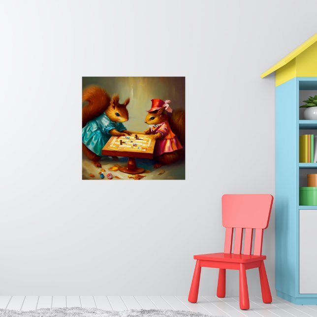 Squirrel Board Game Poster (Nursery 1)