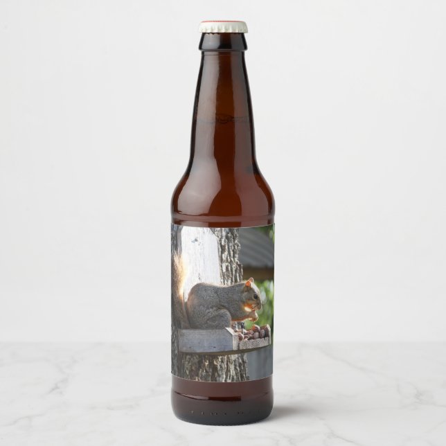 Squirrel Bottle Label (Front)