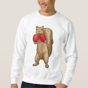Squirrel Boxer Boxing gloves Sweatshirt