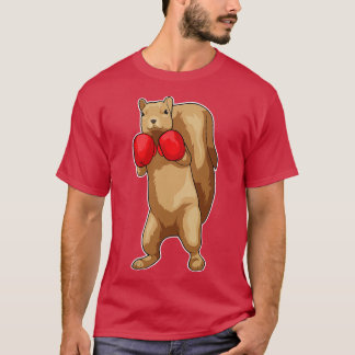 Squirrel Boxer Boxing gloves T-Shirt