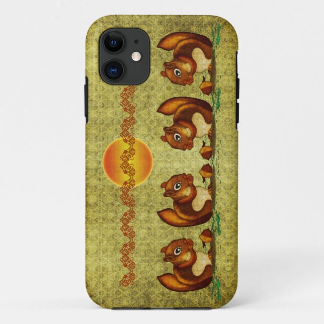 Squirrel Case-Mate iPhone Case (Back)