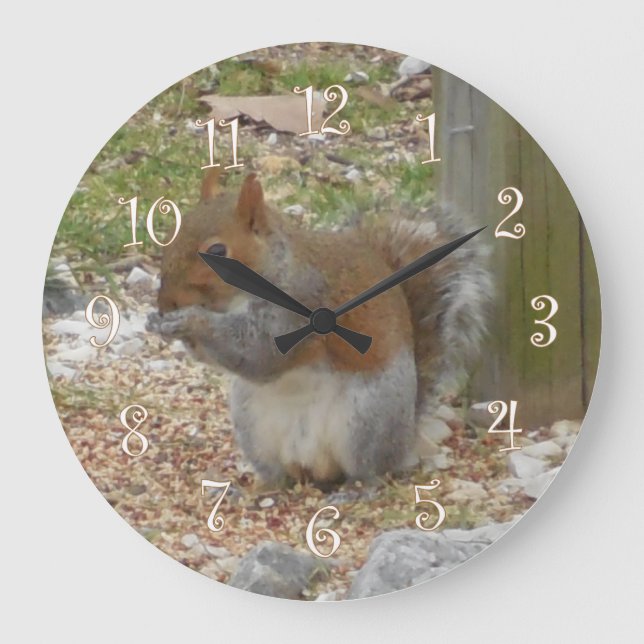 Squirrel Clock (Front)