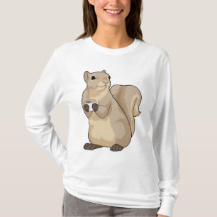 Squirrel Coffee Cup T-Shirt