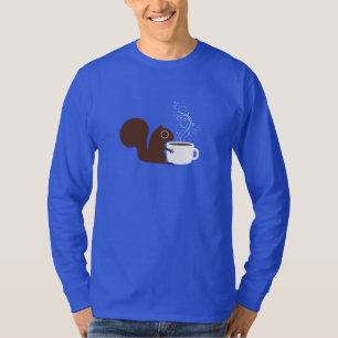 Squirrel Coffee Lover T-Shirt