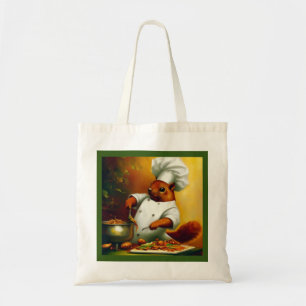Squirrel Cooking Stir Fry Tote Bag