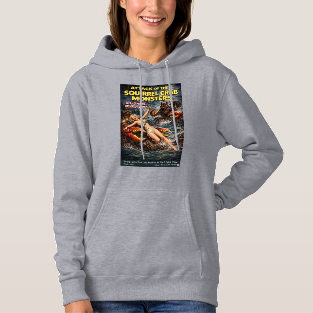 Squirrel Crab Monsters Hoodie (Front)