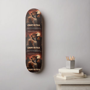 Squirrel Crab Monsters Parody Skateboard