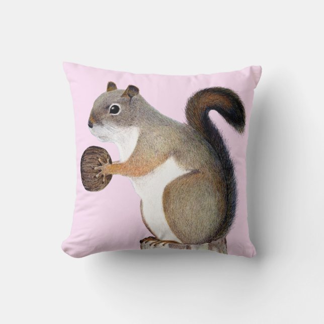 Squirrel Cushion (Front)