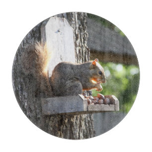 Squirrel Cutting Board