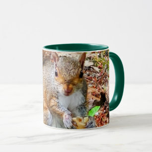 Squirrel Eating Food Mug