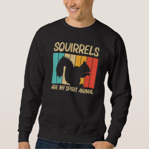 Squirrel For Men Women Squirrel Chipmunk 80s 2 Sweatshirt