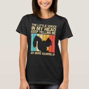 Squirrel For Men Women Squirrel Chipmunk 80s T-Shirt