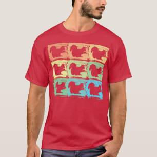 Squirrel Forest Animal Retro T-Shirt