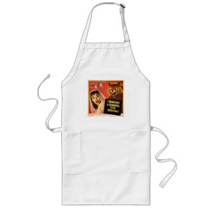Squirrel from Outer Space Long Apron