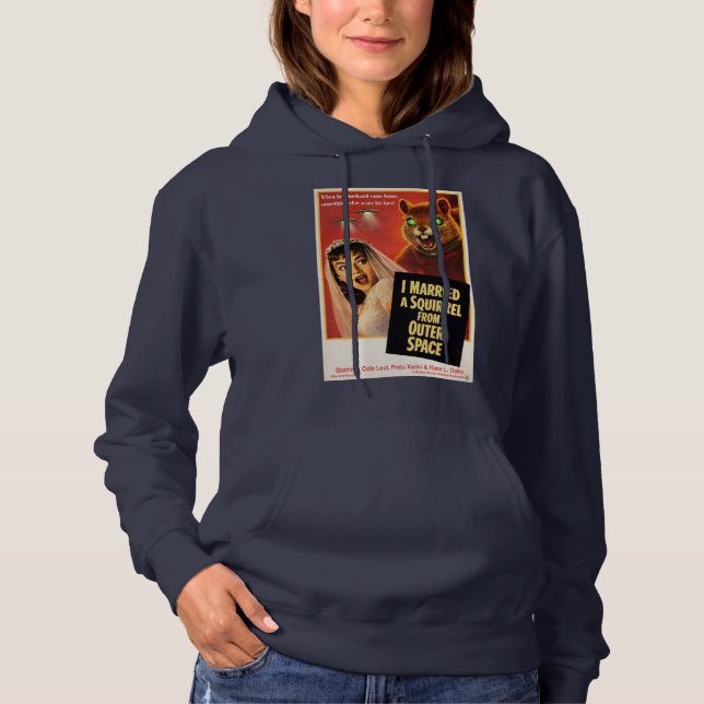 Squirrel from Outer Space Parody Hoodie (Front)