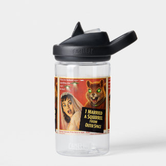 Squirrel from Outer Space Water Bottle