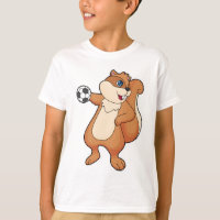 Squirrel Handball player Handball