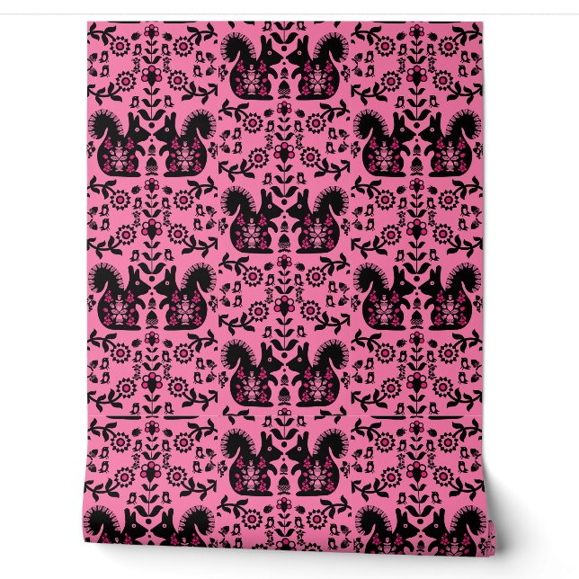 Squirrel Home Decor Wallpaper (Unrolling)