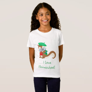 Squirrel Homeschool T-Shirt