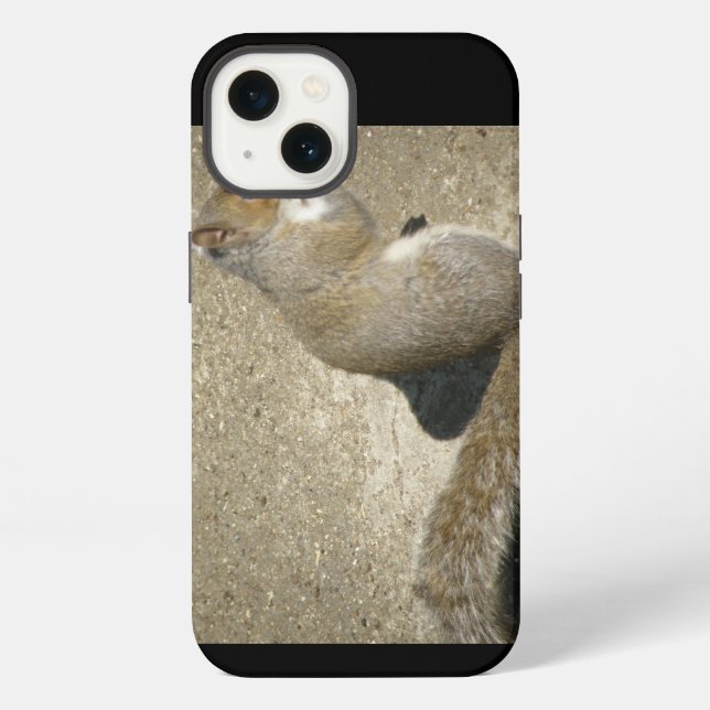 Squirrel Hungry Horatio iPhone Case (Back)