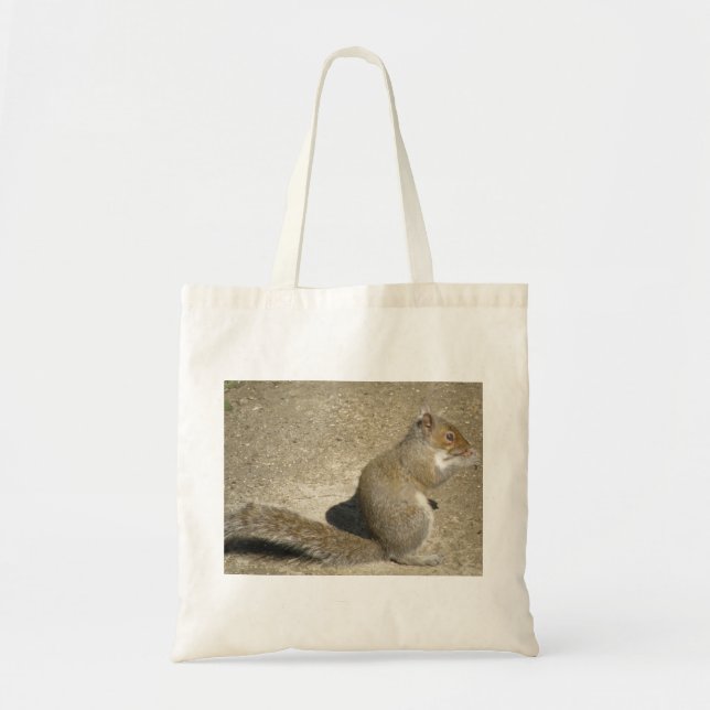 Squirrel Hungry Horatio Tote Bag (Front)