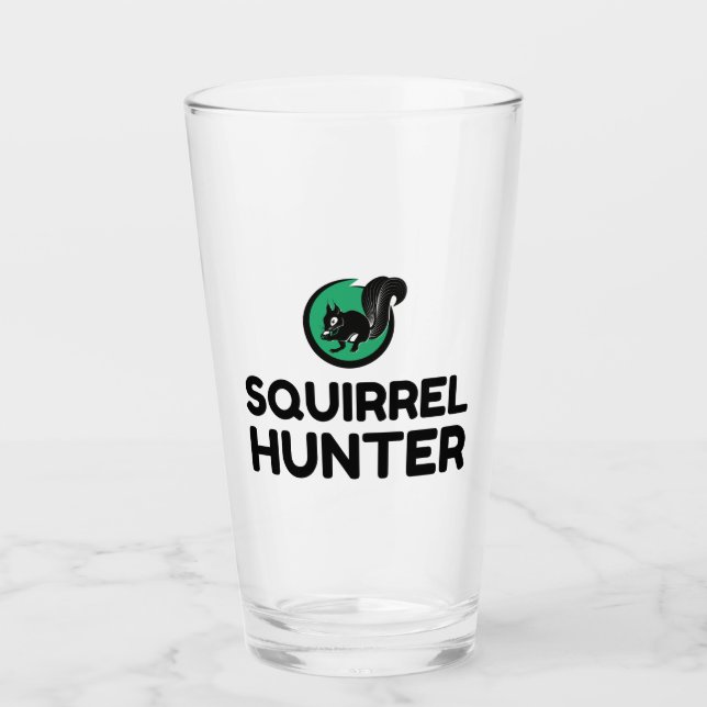 SQUIRREL HUNTER GLASS (Front)