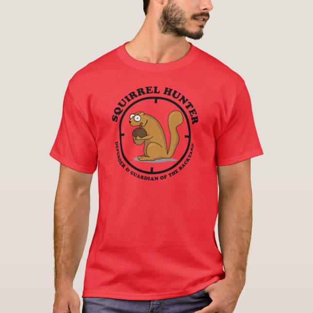 Squirrel Hunter T-Shirt (Front)