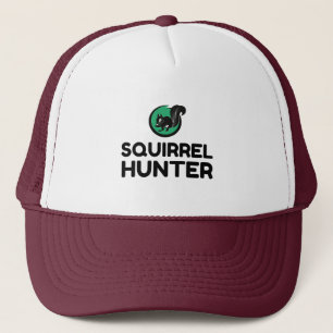 SQUIRREL HUNTER TRUCKER HAT
