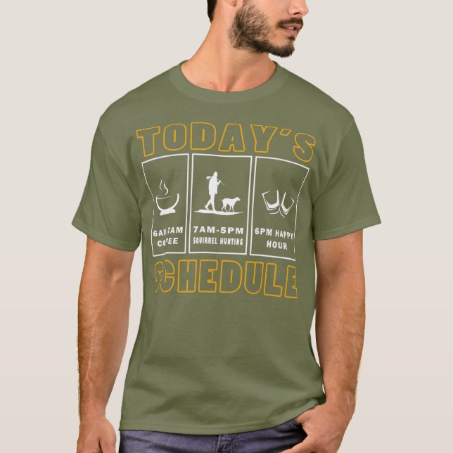 Squirrel Hunting  Accessories Gear Funny Trapper T-Shirt (Front)