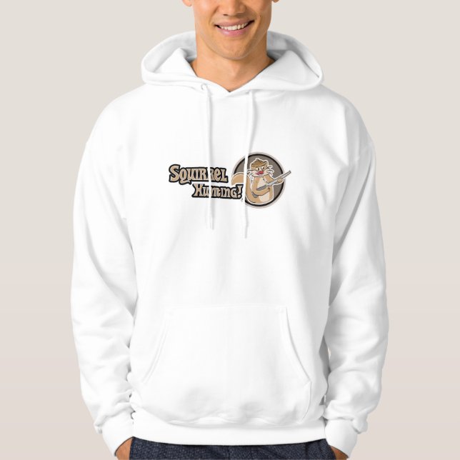 Squirrel Hunting Hoodie (Front)